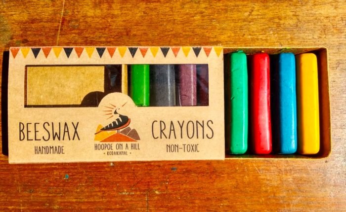 Hieno 100% Pure Beeswax Crayons Non Toxic Handmade (trapezoidal) Natural Jumbo Crayons Safe for Kids and Toddlers - Shaped for Perfect Grip